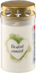 Grabkerzen Du wirst vermisst Profissimo