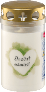 Grabkerzen Du wirst vermisst Profissimo