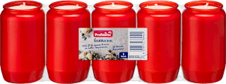 Grabkerzen Nr.3 rot Profissimo