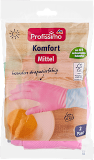 Haushaltshandschuhe Komfort (2 Paar) Profissimo