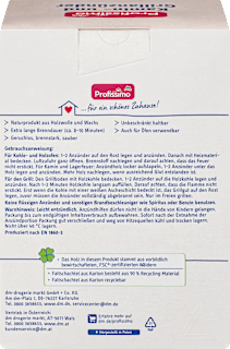Kamin- und Grillanzünder Profissimo