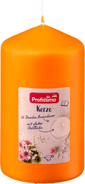 Kerze glatt 140/80 orange Profissimo