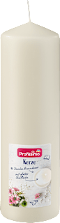 Kerze glatt 220/66 champagner Profissimo