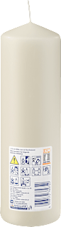 Kerze glatt 220/66 champagner Profissimo