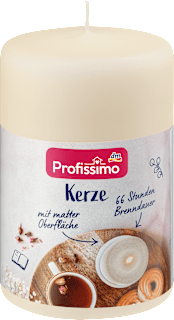 Kerze matt champagner Profissimo