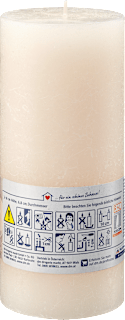 Kerze rustik 160/68 elfenbein Profissimo