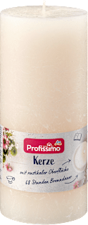 Kerze rustik 160/68 elfenbein Profissimo