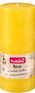 Kerze rustik 160/68 gelb Profissimo