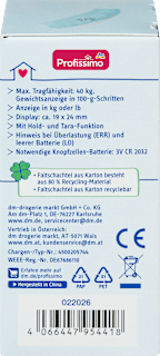 Kofferwaage digital on tour Profissimo