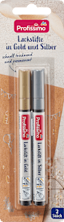 Lackstifte Set 2tlg Gold und Silber Profissimo