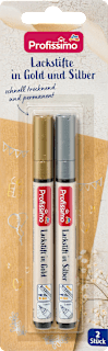 Lackstifte Set 2tlg Gold und Silber Profissimo