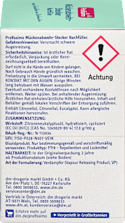 Mückenabwehr Stecker Nachfüllpack Profissimo