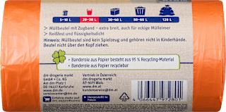 Müllbeutel 25 l mit Zugband Profissimo