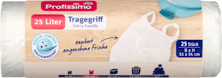 Müllbeutel 25L mit Tragegriff Profissimo