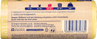 Müllbeutel 30 l mit Zugband & Zitrusduft Profissimo