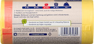 Müllbeutel 35 l mit Zugband Profissimo