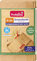 Müllbeutel Recycling 10L Kompostbeutel, feuchtigkeitsabweisend  Profissimo
