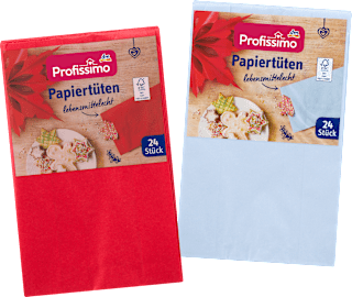 Papiertüten sortiert Profissimo