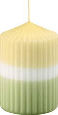 Rillenkerze 100/70 dreifarbig Profissimo