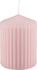 Rillenkerze 100/70 soft pink Profissimo