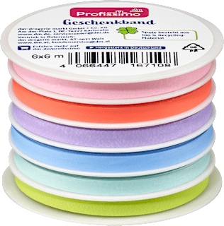 Ringelband Set 6 Farben Profissimo