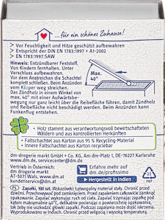 Sicherheits-Zündhölzer  Profissimo