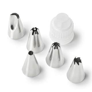 Spritztüllen Set aus Edelstahl Profissimo