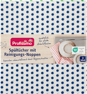Spültücher mit Reinigungs-Noppen Profissimo