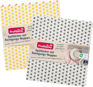 Spültücher mit Reinigungs-Noppen Profissimo