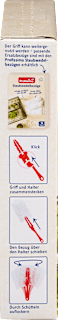 Staubwedel mit Bezügen, Set: 1 Griff + 3 Bezüge Profissimo