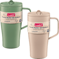 Thermo-Becher mit Trinkhalm 600 ml Profissimo
