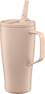 Thermo-Becher mit Trinkhalm 600 ml Profissimo