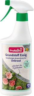 Unkrautmittel mit Grundstoff Essig Profissimo