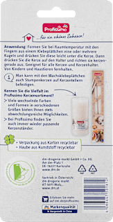 Wachsklebeplättchen  Profissimo