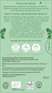 Grüner Tee "Mint Matcha Green" mit Minze & Matcha (20 Beutel) pukka