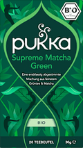 Grüner Tee "Supreme Matcha Green" mit Grüntee & Matcha (20 Beutel) pukka