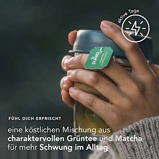 Grüner Tee "Supreme Matcha Green" mit Grüntee & Matcha (20 Beutel) pukka