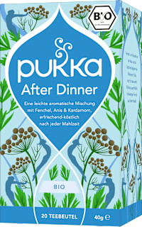 Kräutertee "After Dinner" mit Fenchel, Anis & Kardamom (20 Beutel)  pukka