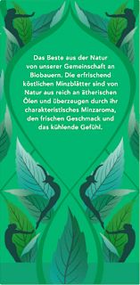 Kräutertee "Drei Minze" mit Pfefferminze, Grüner Minze & Ackerminze (20 Beutel) pukka