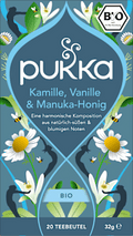 Kräutertee Kamille, Vanille & Manuka-Honig (20 Beutel) pukka