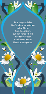 Kräutertee Kamille, Vanille & Manuka-Honig (20 Beutel) pukka