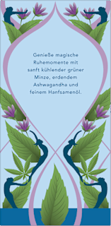 Kräutertee "Peace" mit Grüner Minze, Ashwagandha & Hanföl (20 Beutel) pukka