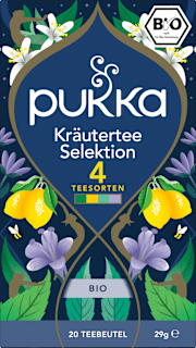 Kräutertee Selektion 4 Teesorten (20 Beutel) pukka