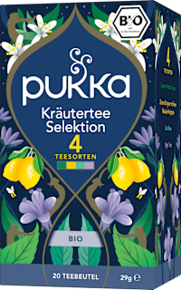 Kräutertee Selektion 4 Teesorten (20 Beutel) pukka