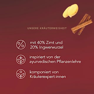 Kräutertee "Vanilla Chai" mit Zimt, Ingwer & Vanille (20 Beutel) pukka