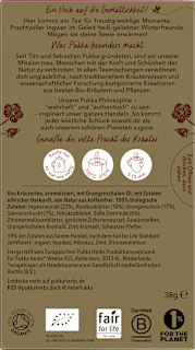 Kräutertee "Winterfreude" mit Ingwer, Rooibos, Orange & Sternanis (20 Beutel) pukka
