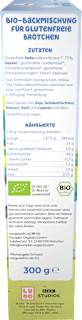 Backmischung Bluey Vollkorn Brötchen ab 3 Jahren pumpkin organics
