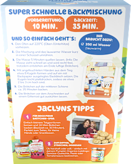 Backmischung Bluey Vollkorn Brötchen ab 3 Jahren pumpkin organics