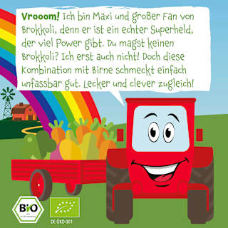 Quetschie Karotte, Birne, Süßkartoffel & Brokkoli ab 6 Monaten pumpkin organics