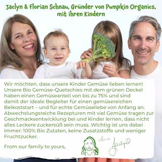 Quetschie Karotte, Süßkartoffel, Mango & Pastinake ab 6 Monaten pumpkin organics